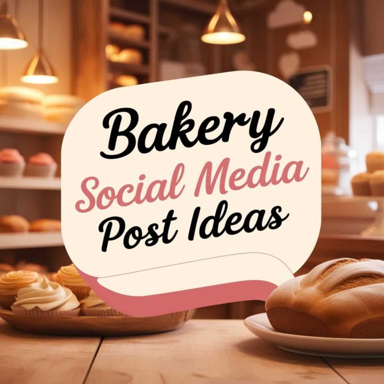 Bakery Social Media Post Ideas