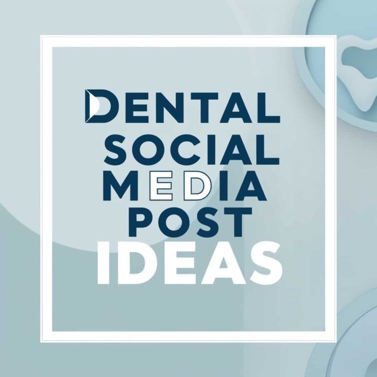 Dental Social Media Post Ideas