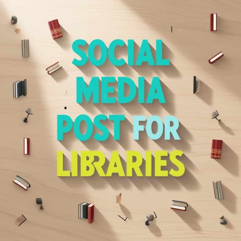 Social Media Post Ideas For Libraries